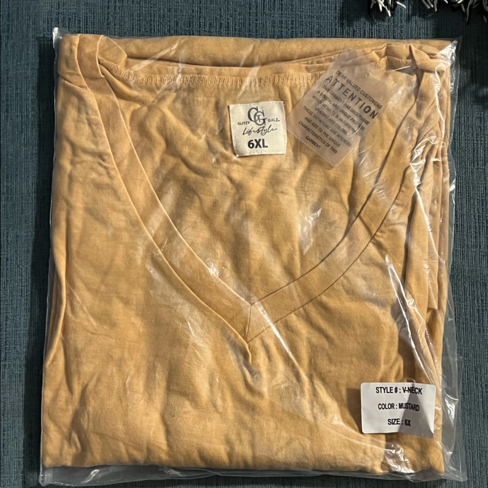 Soft 5x v neck 34” long